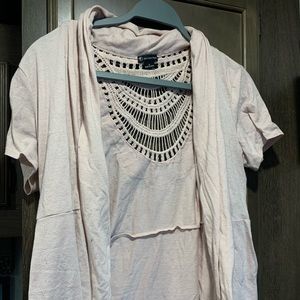 New Directions Short Sleeve Cardigan